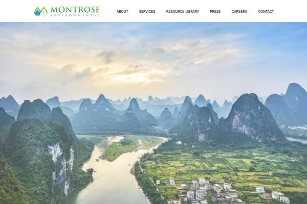 Astrum theme site design template sample