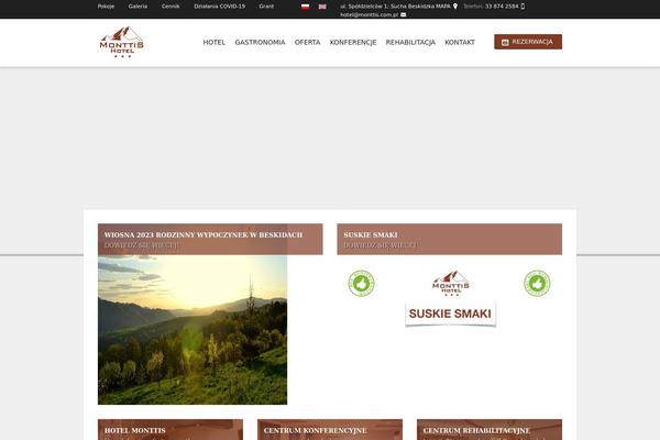 Hotec theme site design template sample