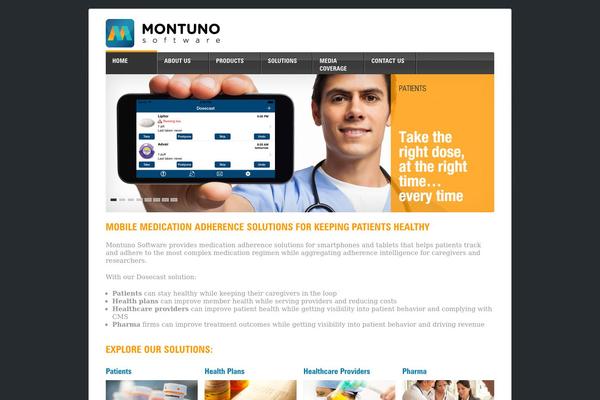 Monochrome-pro theme site design template sample