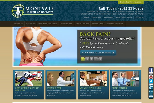 montvalehealth.com site used Theme1566