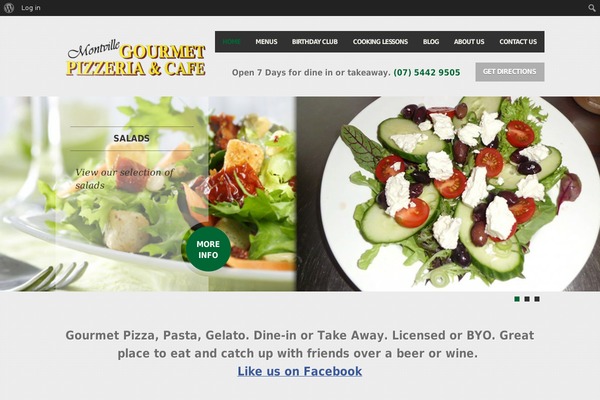 Feast theme site design template sample