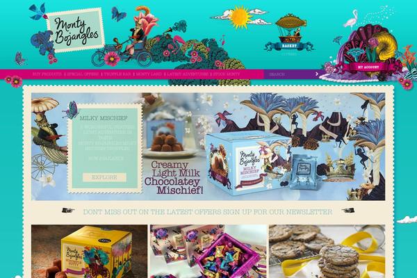 montybojangles.com site used Monty