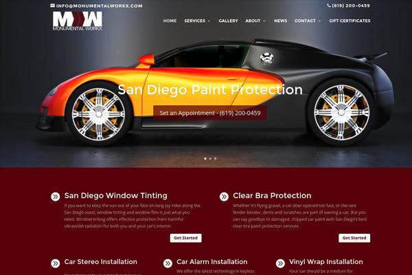 monumentalworkx.com site used Monumental