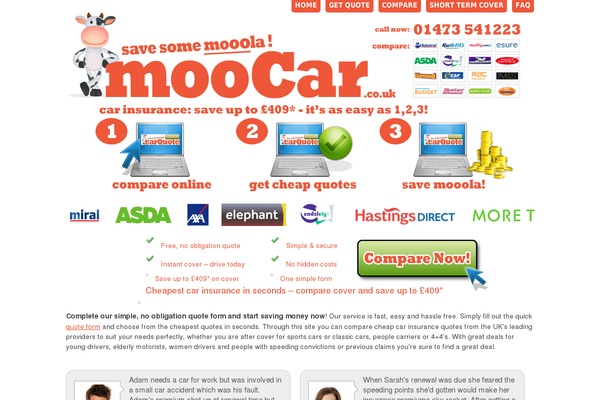 moocars.co.uk site used Swift