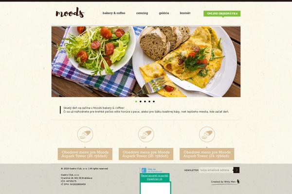 Site using Simple Retail Menus plugin