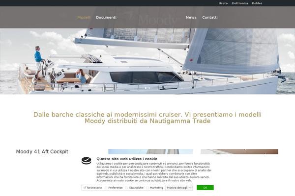 Divi Child theme site design template sample