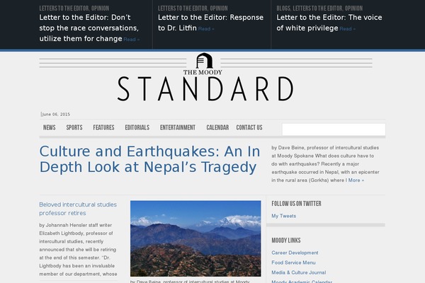 moodystandard.com site used Reportage