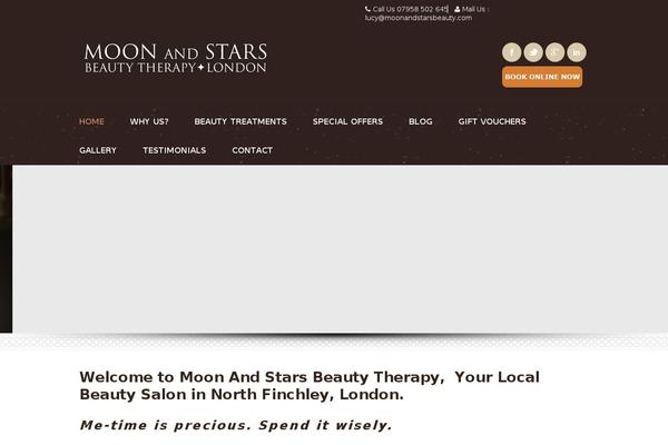 Dream Spa theme site design template sample