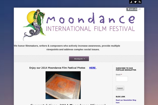 Cannyon theme site design template sample
