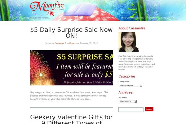 Personal theme site design template sample