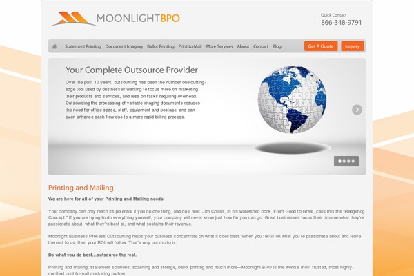 Epsilon theme site design template sample