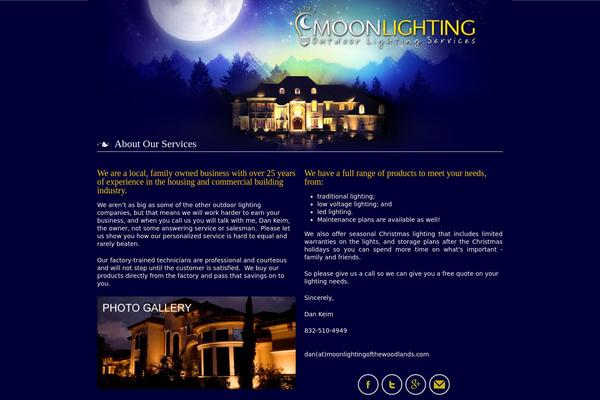 Modernize theme site design template sample