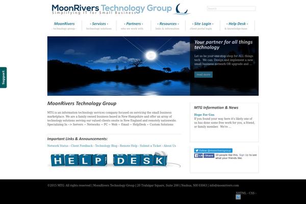 Centita theme site design template sample