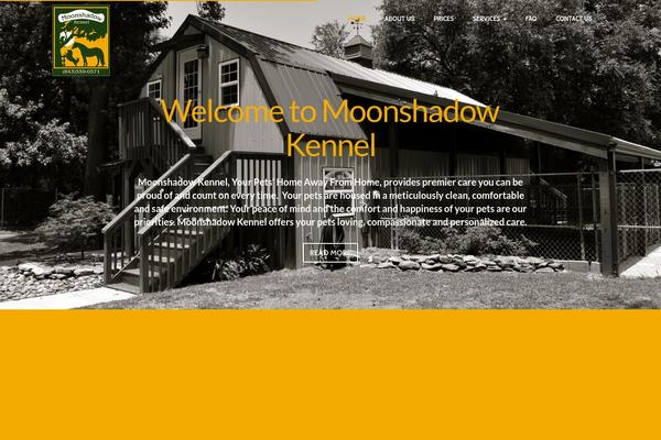 PetCare theme site design template sample