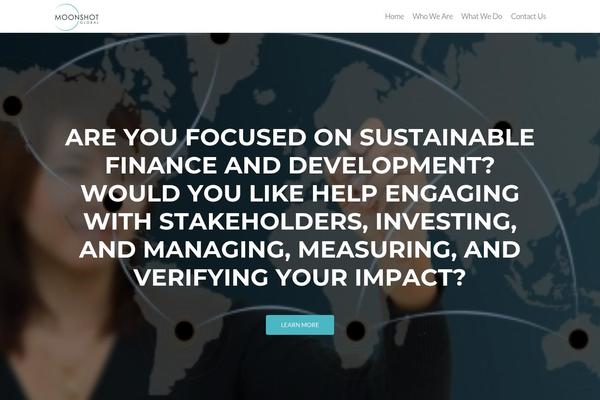Zerif Pro theme site design template sample