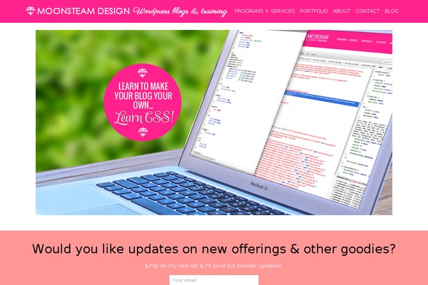 KadenceWP theme site design template sample