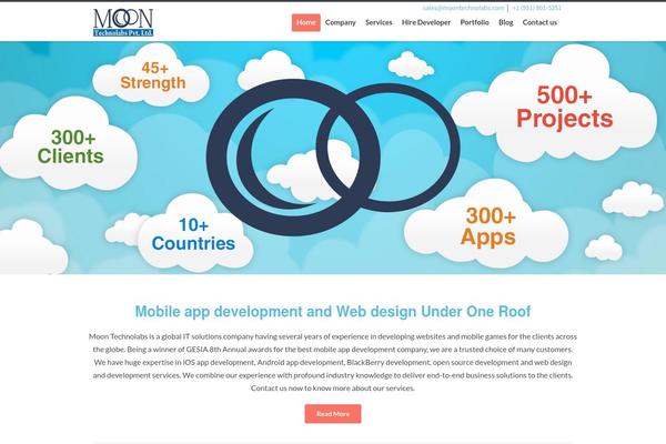 claster theme websites examples