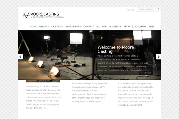 moorecasting.com site used Chameleon