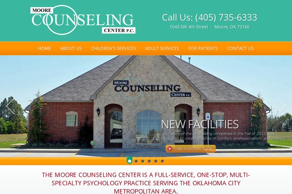moorecounselingcenter.com site used Mcctheme