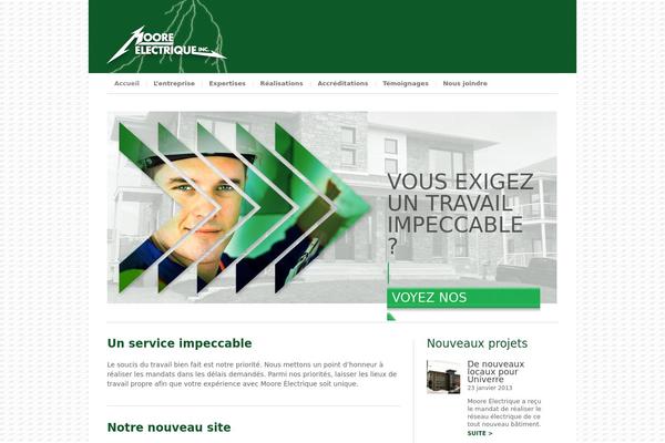 Cleanex theme site design template sample