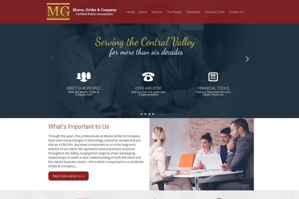 Tk theme site design template sample