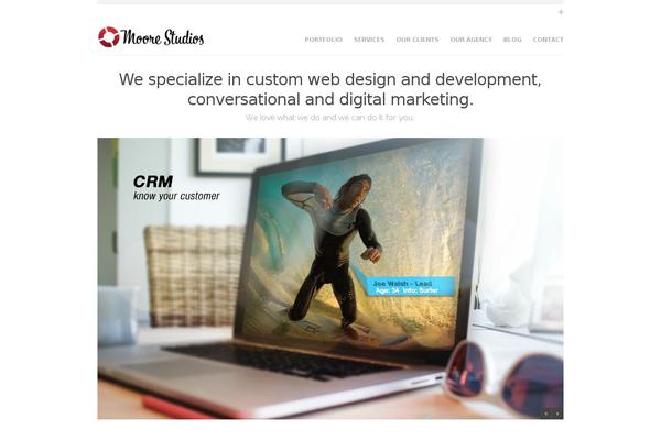 Slate theme site design template sample
