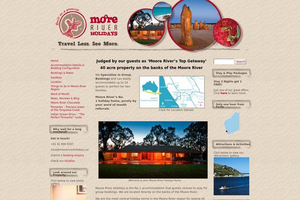Om4 theme site design template sample