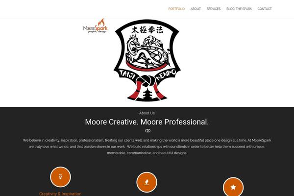 moorespark.com site used Stormday
