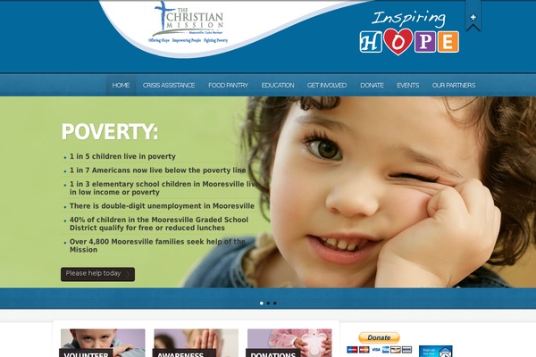 Churchope theme site design template sample