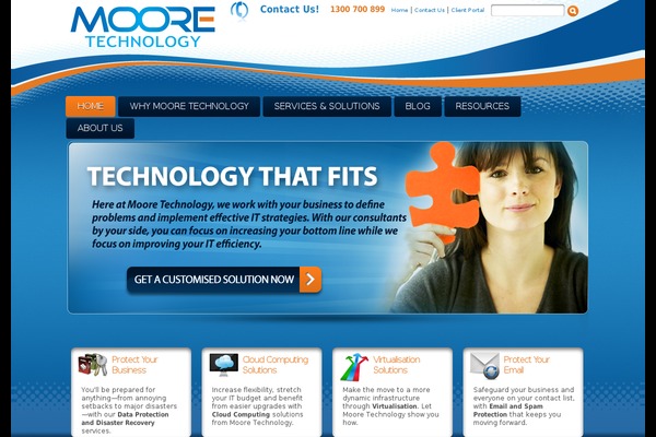 Core theme site design template sample