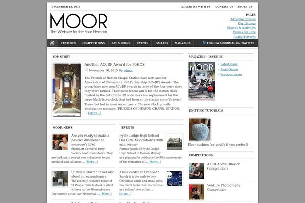 SmartMag theme site design template sample