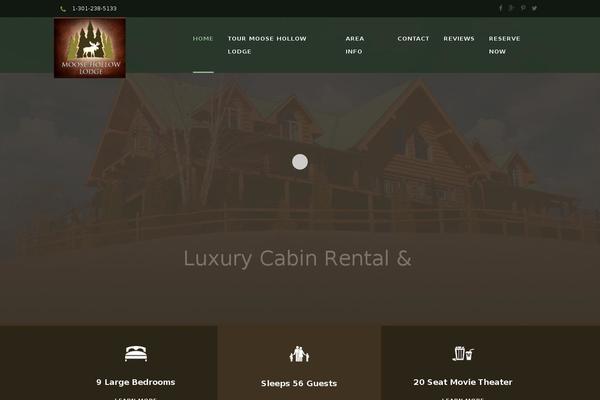 moosehollowlodge.com site used Greennature-v1-00
