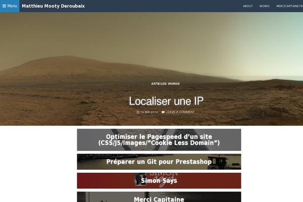 mooty.fr site used Icecream