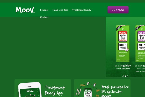Moov theme site design template sample