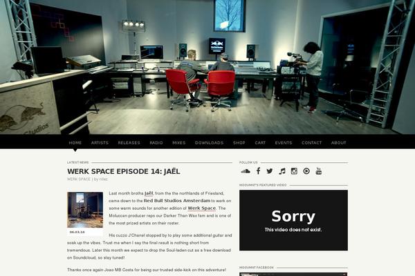 Site using Advanced Responsive Video Embedder plugin