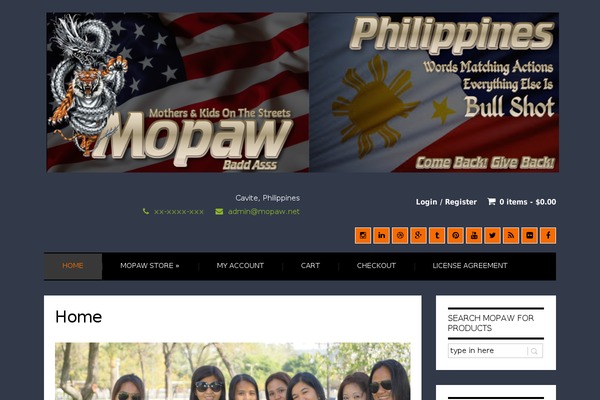 Site using Blog Manager Light plugin