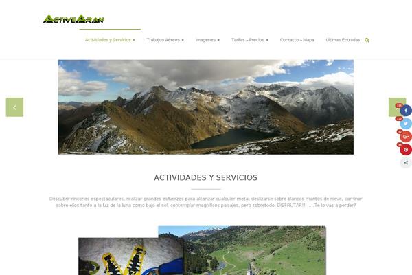 Site using Social Share Buttons by Supsystic plugin
