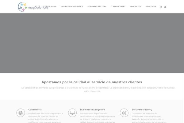 Aku theme site design template sample