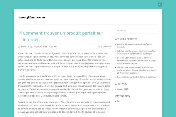 Corsa theme site design template sample