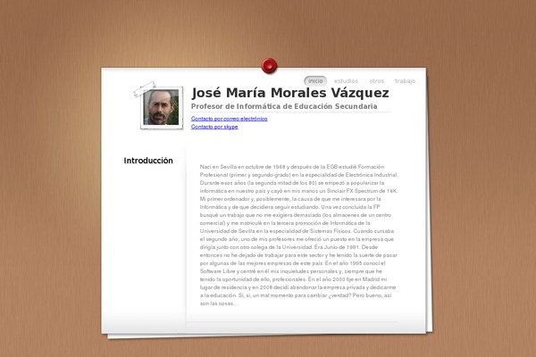 MyResume theme site design template sample