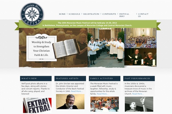 Columbia theme site design template sample