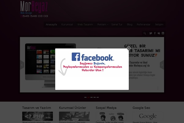 Howes theme site design template sample