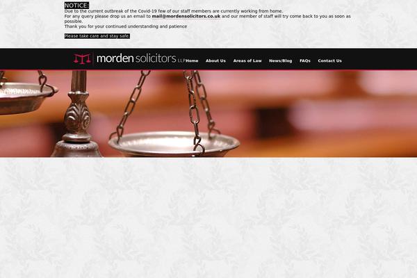 mordensolicitors.co.uk site used Kube