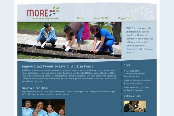 WP Framework theme site design template sample