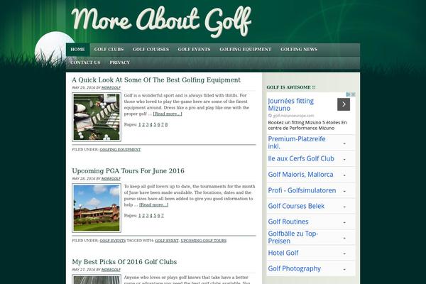 Lifestyle 2.0 theme site design template sample