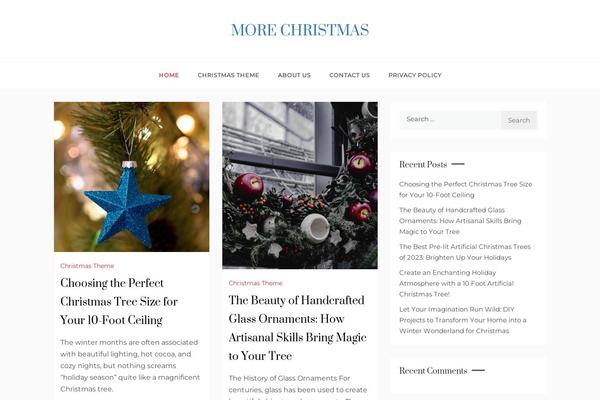 Polite Blog theme site design template sample