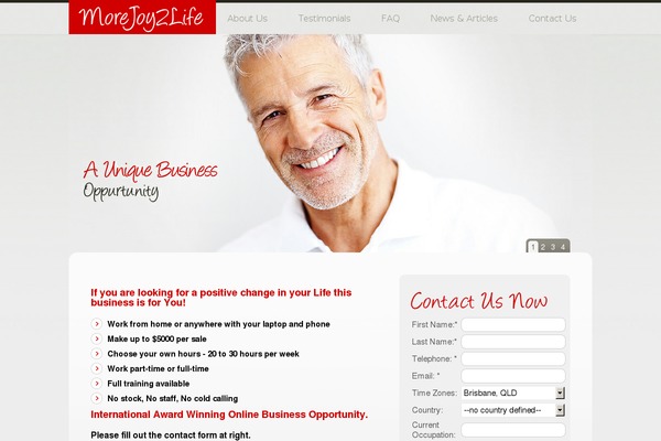 morejoy2life.com site used Theme1308