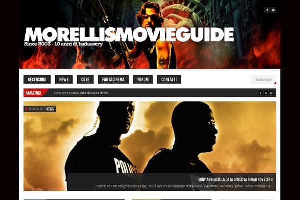 Powermag theme site design template sample