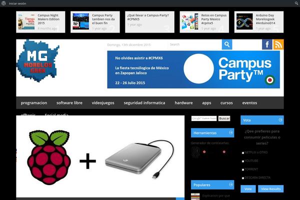 Metro theme site design template sample