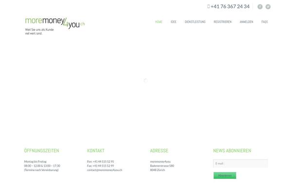 Tisson theme site design template sample